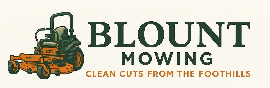 Blount Mowing Logo